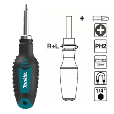 ชุดไขควงมือพร้อมดอกไขควงเเละลูกบล๊อก 47 ชิ้น MAKITA รุ่น B-36170