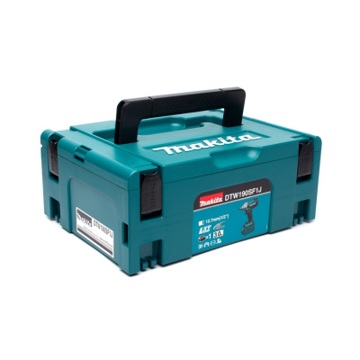 บล็อกไร้สาย 4 หุน 18 V MAKITA รุ่น DTW190SF1J (มาพร้อมแบตเตอรี่และแท่นชาร์จ) บล็อกไร้สาย 4 หุน 18 V MAKITA รุ่น DTW190SF1J (มาพร้อมแบตเตอรี่และแท่นชาร์จ)