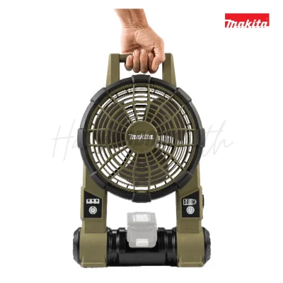 พัดลมไร้สาย 10 นิ้ว 18V MAKITA รุ่น DCF201ZX1O สี Olive (เครื่องเปล่า)