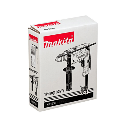 สว่านกระแทกไฟฟ้า 4 หุน 400 วัตต์ MAKITA รุ่น HP1230  สว่านกระแทกไฟฟ้า 4 หุน 400 วัตต์ MAKITA รุ่น HP1230