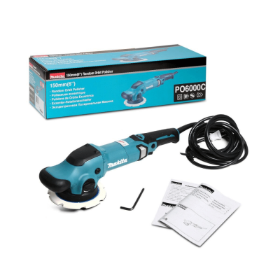 เครื่องขัดสีรถยนต์ 2 ระบบ 6 นิ้ว MAKITA รุ่น PO6000C 