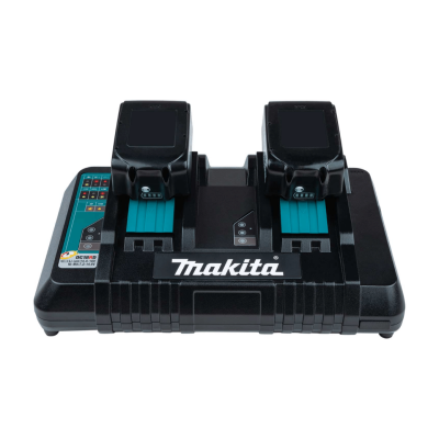 แท่นชาร์จ 18 V (ชาร์จคู่) MAKITA รุ่น DC18RD แท่นชาร์จ 18 V (ชาร์จคู่) MAKITA รุ่น DC18RD