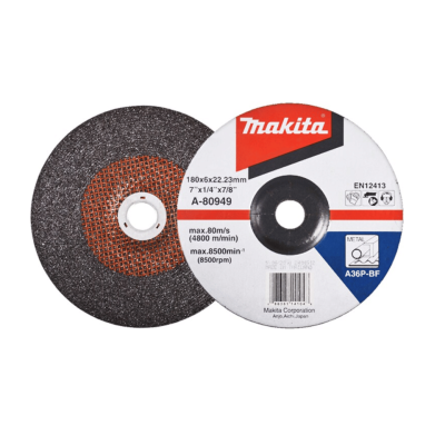 แผ่นเจียร์ 7 นิ้ว สีดำ MAKITA รุ่น A-80949 แผ่นเจียร์ 7 นิ้ว สีดำ MAKITA รุ่น A-80949
