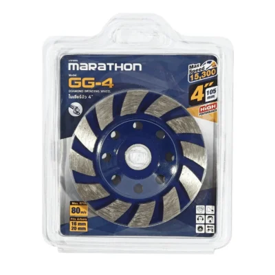 ใบเจียปูน (เพชร) ขนาด 4 นิ้ว MARATHON รุ่น GG-4 