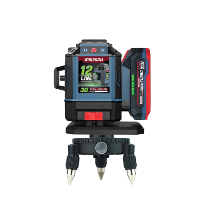 เครื่องวัดระดับเลเซอร์ แสงสีเขียว 12 เส้น MASARU รุ่น SMLG-320