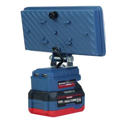 ไฟฉายสปอร์ตไลท์ไร้สาย 8" 20 V MASARU รุ่น  SCLF-905