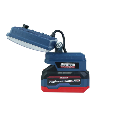 ไฟฉายสปอร์ตไลท์ไร้สาย 8" 20 V MASARU รุ่น  SCLF-905