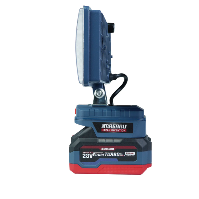 ไฟฉายสปอร์ตไลท์ไร้สาย 8" 20 V MASARU รุ่น  SCLF-905