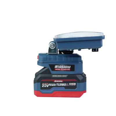 ไฟฉายสปอร์ตไลท์ไร้สาย 8" 20 V MASARU รุ่น  SCLF-905