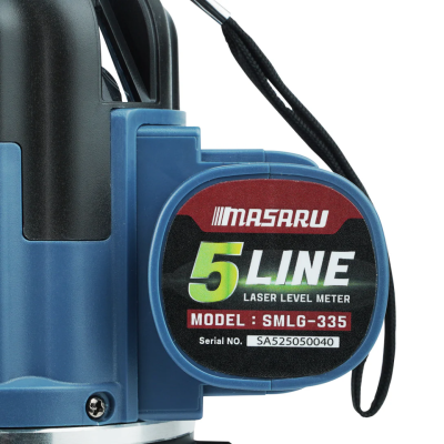 MASARU 5-Line Green Laser Level (Model SMLG-335)