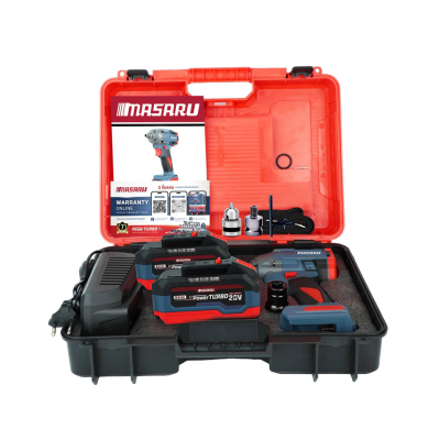 MASARU 20V Brushless Cordless Impact Wrench (Model SCDW-130)