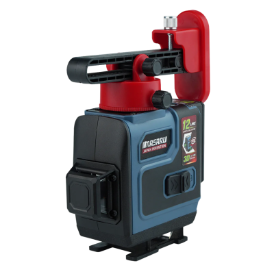12-Line 3D Green Laser Level Kit MASARU Model SMLG-300