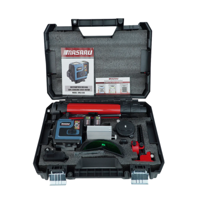12-Line 3D Green Laser Level Kit MASARU Model SMLG-300