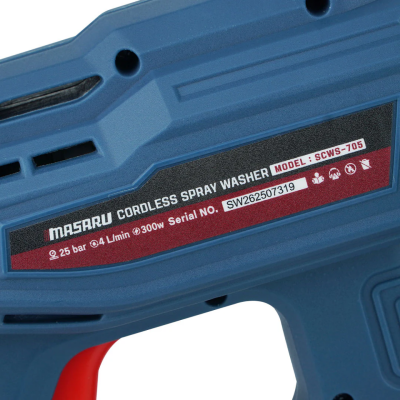 เครื่องฉีดน้ำแรงดันสูง 20 V MASARU รุ่น SCWS-705