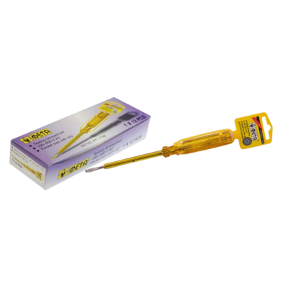 META Large Single Electrical Test Screwdriver No. 1198 Model 021990