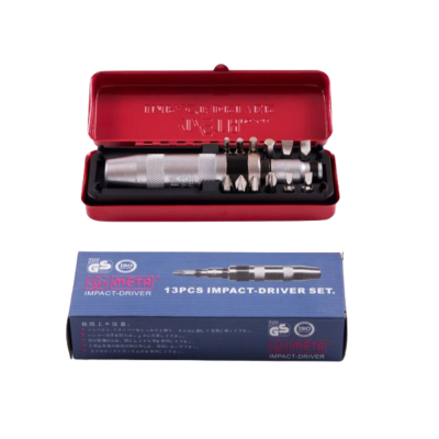 META 13-Piece Impact Screwdriver Set No. 2513 Model 021250