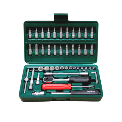 บล็อคชุด 47 ตัวชุด รู 1/4นิ้ว META บล็อคชุด 47 ตัวชุด รู 1/4นิ้ว META