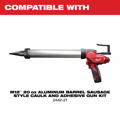 MILWAUKEE M12 20 oz. Aluminum Barrel Sausage Conversion Kit