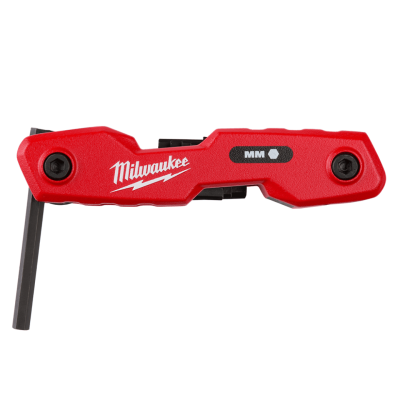 MILWAUKEE 48-22-2182 - 8-Key Folding Hex Key Set - Metric