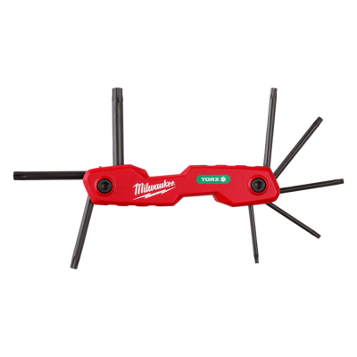 MILWAUKEE 48-22-2184 - 8-Key Folding Hex Key Set - Torx