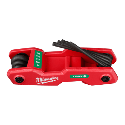 MILWAUKEE 48-22-2184 - 8-Key Folding Hex Key Set - Torx