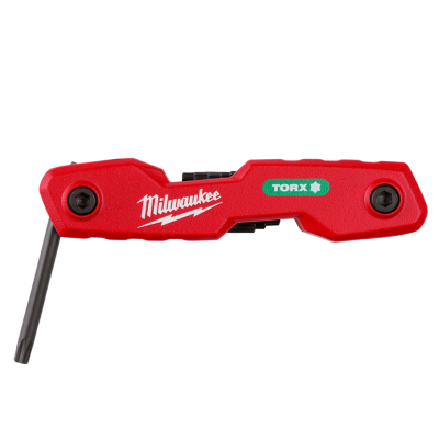 MILWAUKEE 48-22-2184 - 8-Key Folding Hex Key Set - Torx