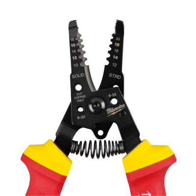 MILWAUKEE 48-22-2214 1000V Insulated 10-20 AWG Wire Stripper and Cutter