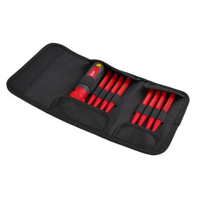 MILWAUKEE 48-22-2218 8-in-1 1000V Insulated Slim-Tip Multi-Bit Screwdriver
