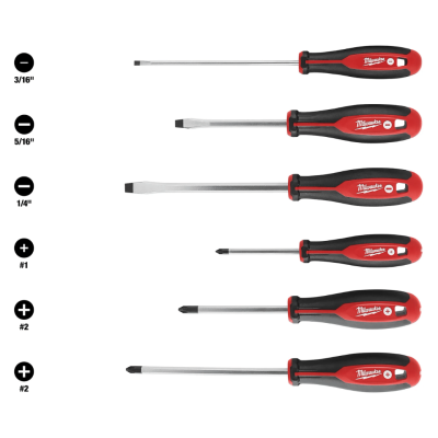 MILWAUKEE 48-22-2706 6-Piece Screwdriver Kit
