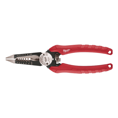 MILWAUKEE 6-in-1 Comfort Grip Pliers, 48-22-3079