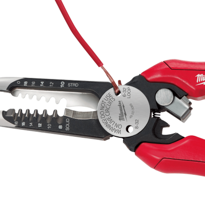 MILWAUKEE 6-in-1 Comfort Grip Pliers, 48-22-3079
