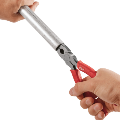 MILWAUKEE 8" Comfort Grip Long Nose Pliers, 48-22-6101