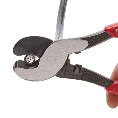 MILWAUKEE Comfort Grip Cable Cutting Pliers, 48-22-6104
