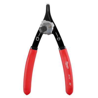 MILWAUKEE 48-22-6537 Convertible Snap Ring Pliers - 45°