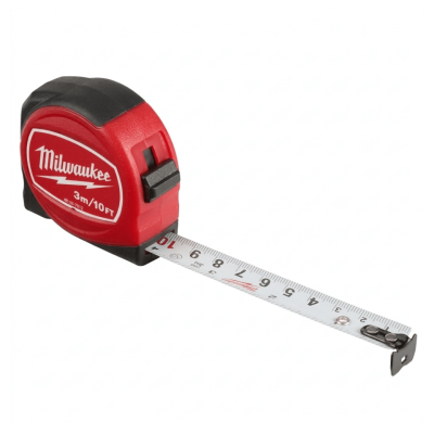 MILWAUKEE 48-22-7812 RED Tape Measure 3m/12ft