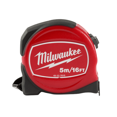 MILWAUKEE 48-22-7816 RED Tape Measure 5m/16ft