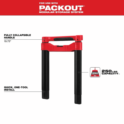 MILWAUKEE 48-22-8027 Low-Profile Handle for PACKOUT™ Rolling Tool Box