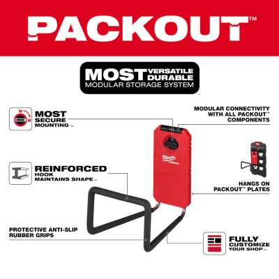 MILWAUKEE  48-22-8332 PACKOUT™ Wide Hook
