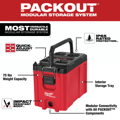 MILWAUKEE 48-22-8422 PACKOUT™ Compact Tool Box