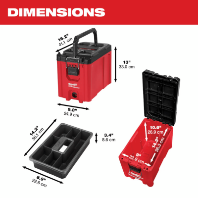 MILWAUKEE 48-22-8422 PACKOUT™ Compact Tool Box