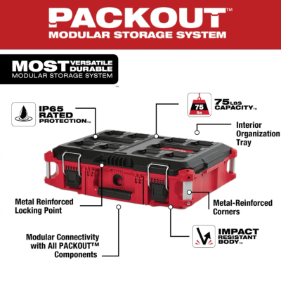 MILWAUKEE 48-22-8424 PACKOUT™ Tool Box
