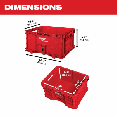 MILWAUKEE 48-22-8440 PACKOUT™ Crate