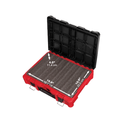 MILWAUKEE 48-22-8450 PACKOUT™ Tool Case W/ Customizable Insert