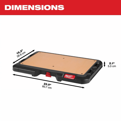 MILWAUKEE 48-22-8488 PACKOUT Customizable Impact Resistant Durable Work Top