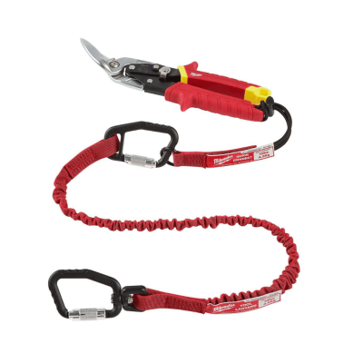 สายเซฟตี้ล็อกเครื่องมือ 4.5 kg.Quick Connect MILWAUKEE รุ่น 48-22-8823A (แพ็ค 3 ชิ้น)