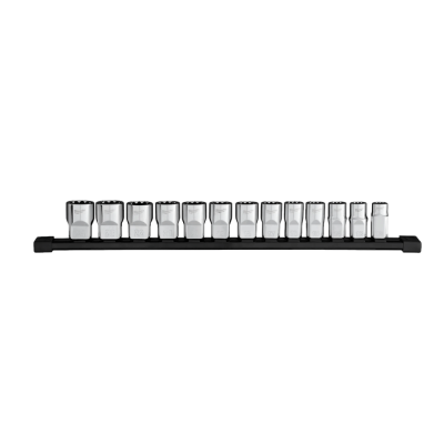 MILWAUKEE 48-22-9522 1/2" Drive 12-Point Metric Socket Set - 13 PC