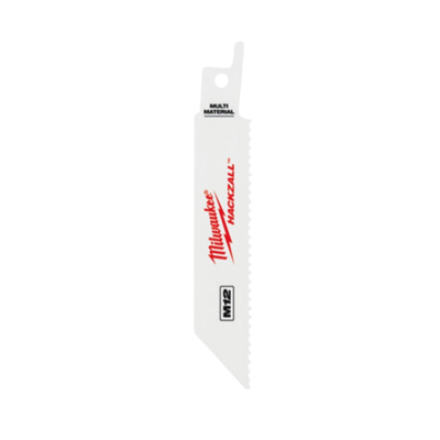 MILWAUKEE 4" Multi-Purpose Hacksaw Blades, Model 48-47-5410 (5-Piece Pack)