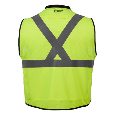 เสื้อเซฟตี้สะท้อนแสง-สีเหลือง MILWAUKEE รุ่น 48-73-5081P (SIZE S/M)