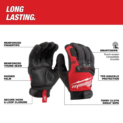 ถุงมือกันบาด MILWAUKEE รุ่น Wrecking Work Gloves