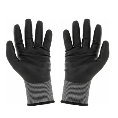 ถุงมือกันบาดเคลือบโพลียูรีเทน SIZE M / L MILWAUKEE รุ่น CUT 3 HIGH DEXTERITY